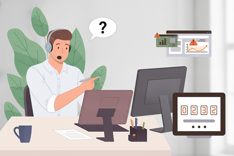 IT helpdesk worker